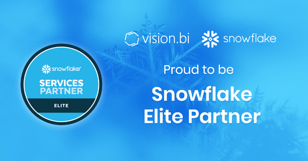 Vision.bi Achieves Elite Status in Snowflake Partner Network